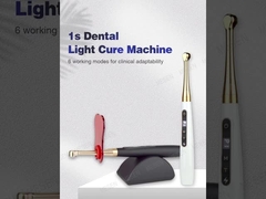 1s Dental Light Cure Machine 6 werkwijzen voor klinische aanpasbaarheid