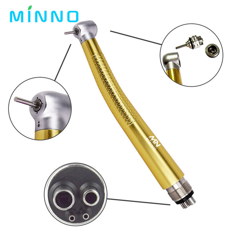 Kleurrijk tandheelkundig laboratorium High Speed Handpiece Single Water Spray Tandheelkundige gereedschappen