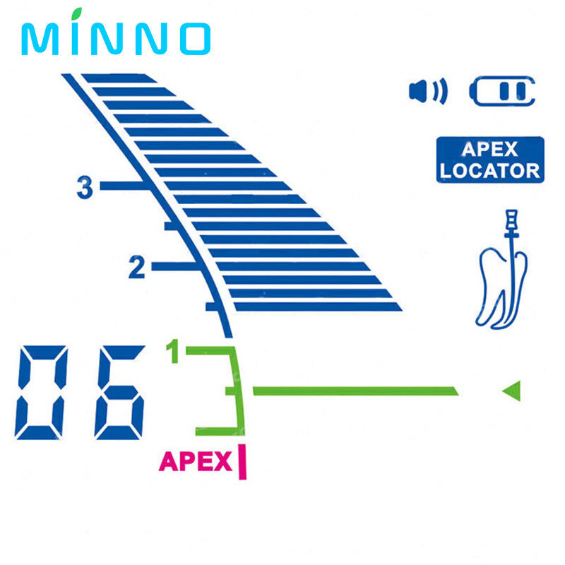 COXO Endodontische Tandheelkundige Apex Locator 7.4V 1000mAh C Wortel Apex Locator