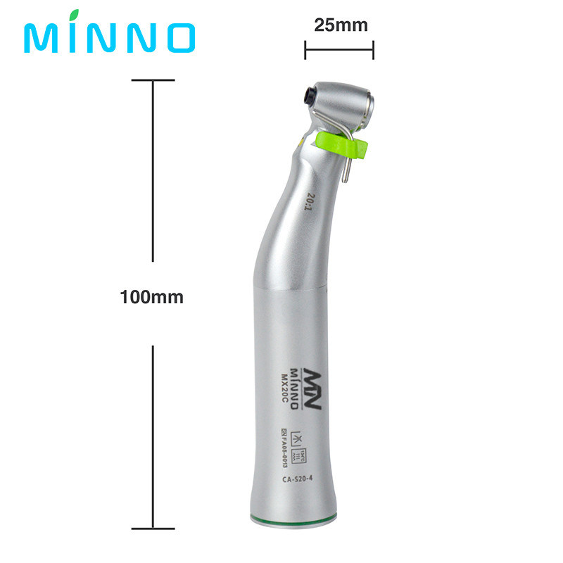Contra-hoek hoofd voor tandheelkundige 20:1 Contra-hoek lage snelheid handstuk reductie implantaat chirurgie S-Max SG20 cartridge rotor