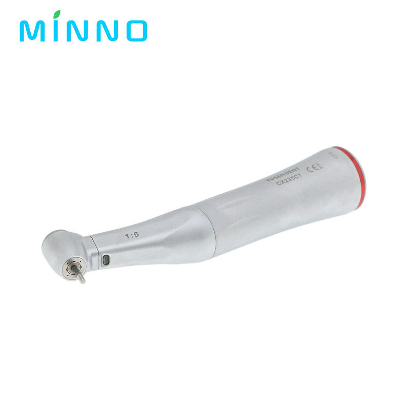 COXO 1:5 Verhoogende lage snelheid tandheelkundig handstuk tegenhoek LED glasvezel handstuk