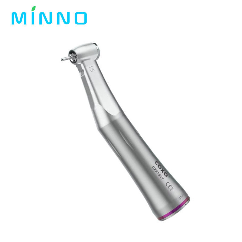 COXO 1:5 Verhoogende lage snelheid tandheelkundig handstuk tegenhoek LED glasvezel handstuk