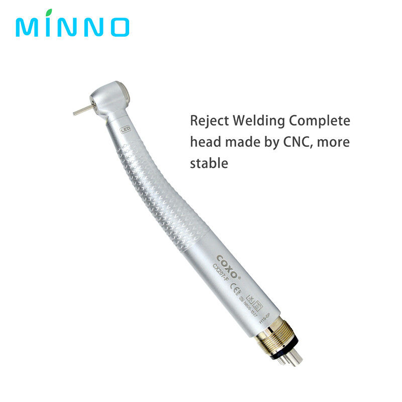 300000rpm Coxo High Speed Handpiece 4 Hole LED tandheelkundige handpiece met 3 Way Spray