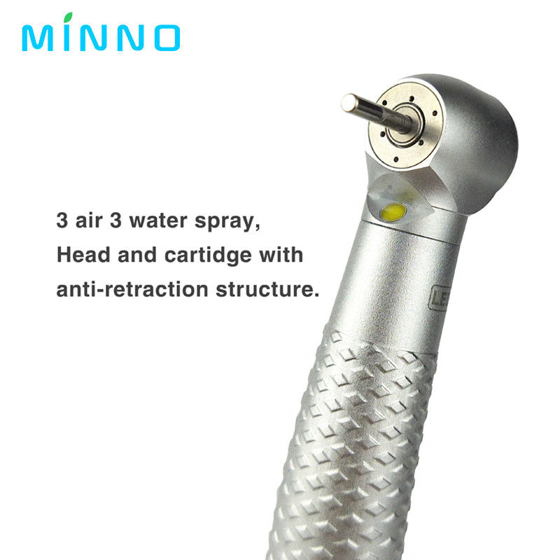 300000rpm Coxo High Speed Handpiece 4 Hole LED tandheelkundige handpiece met 3 Way Spray