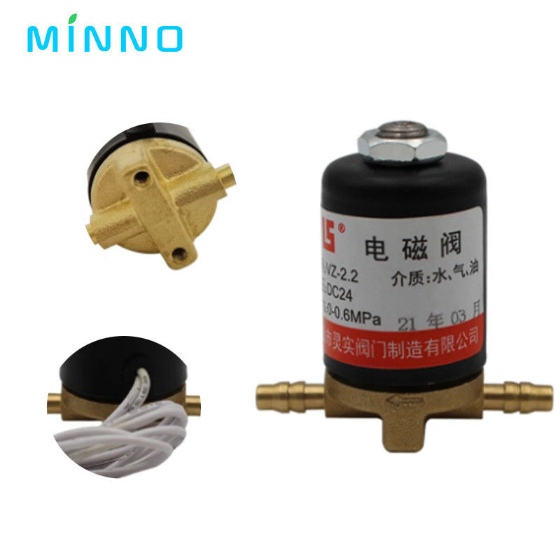 Dental Unit Solenoïde Valve DC/AC 24V 0-0.6MPa Dental Chair Elektromagnetische Valve