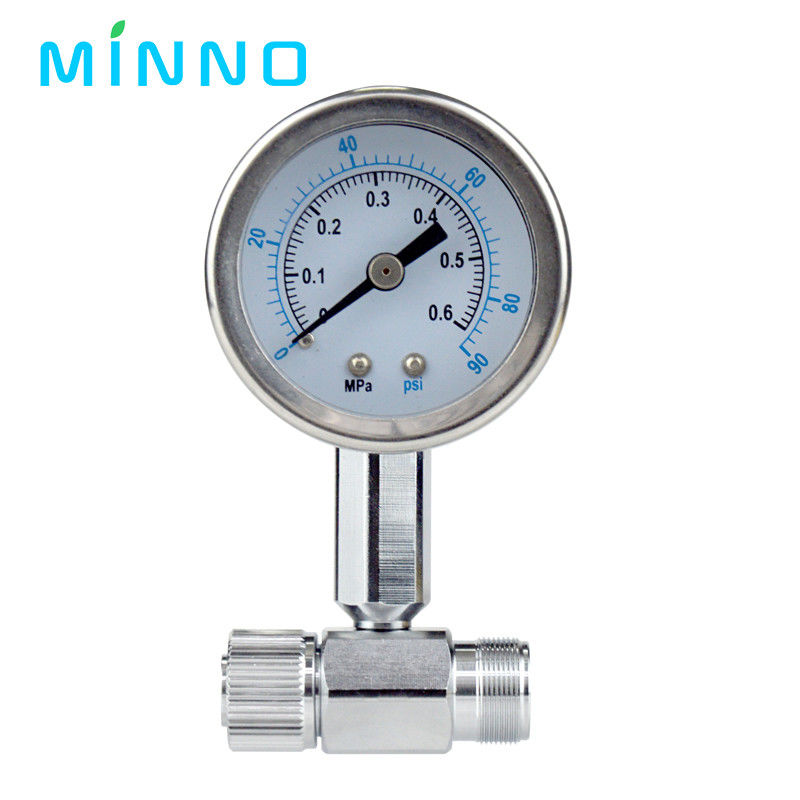 Tandturbine-manometer voor handstuk met hoge en lage snelheid