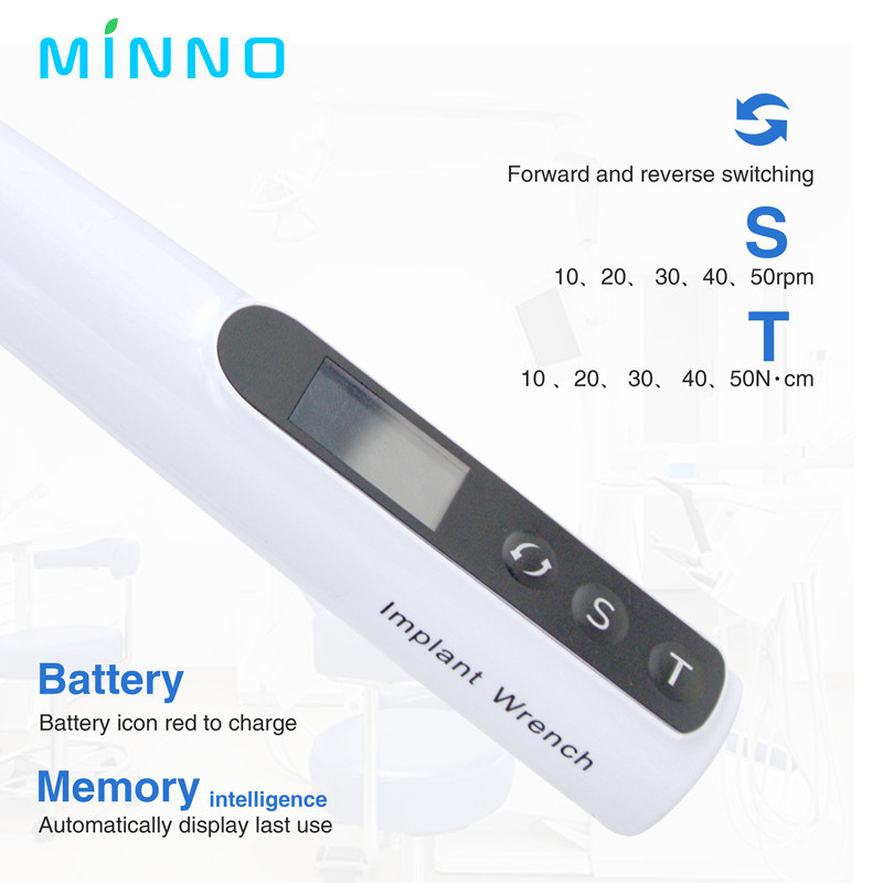 Dental Cordless 360° Rotating Mini Torque Wrench van BetterWay Motor X voor Endodontische Implantaten