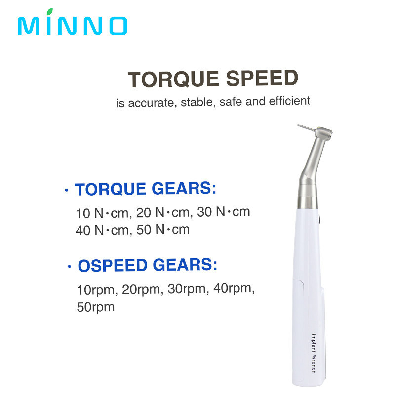 Dental Cordless 360° Rotating Mini Torque Wrench van BetterWay Motor X voor Endodontische Implantaten