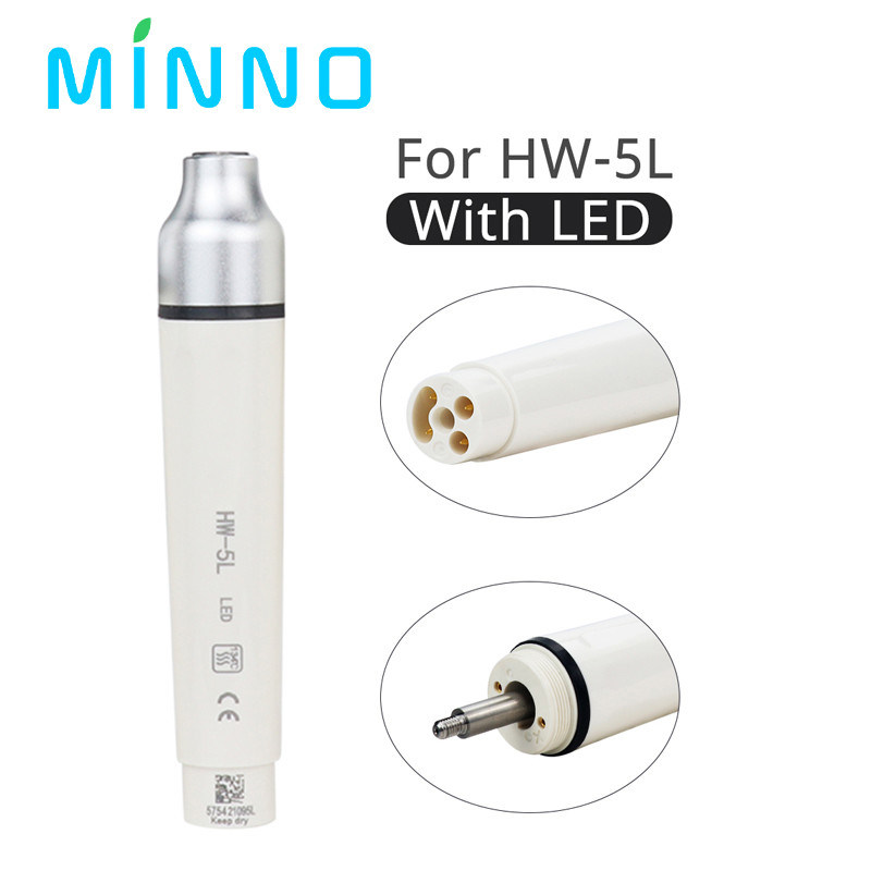 Dental Ultrasonic Piezo Scaler Handpiece HW-3H LED voor SATELEC DTE EMS VRN Dental Ultrasonic Scalers
