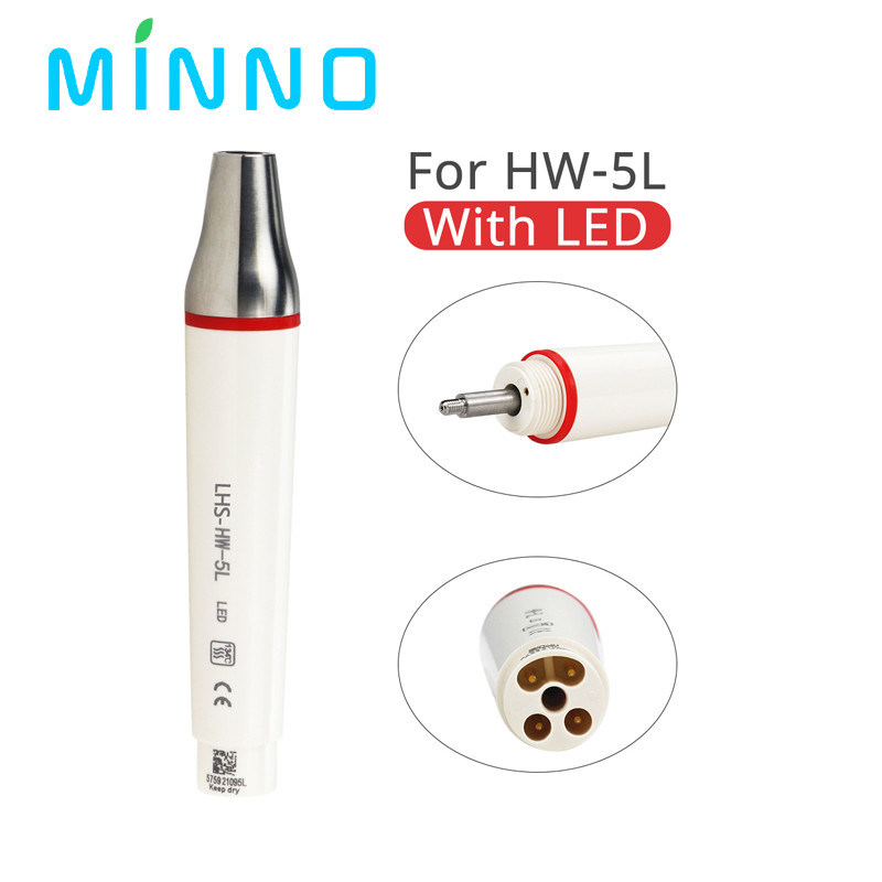 Dental Ultrasonic Piezo Scaler Handpiece HW-3H LED voor SATELEC DTE EMS VRN Dental Ultrasonic Scalers