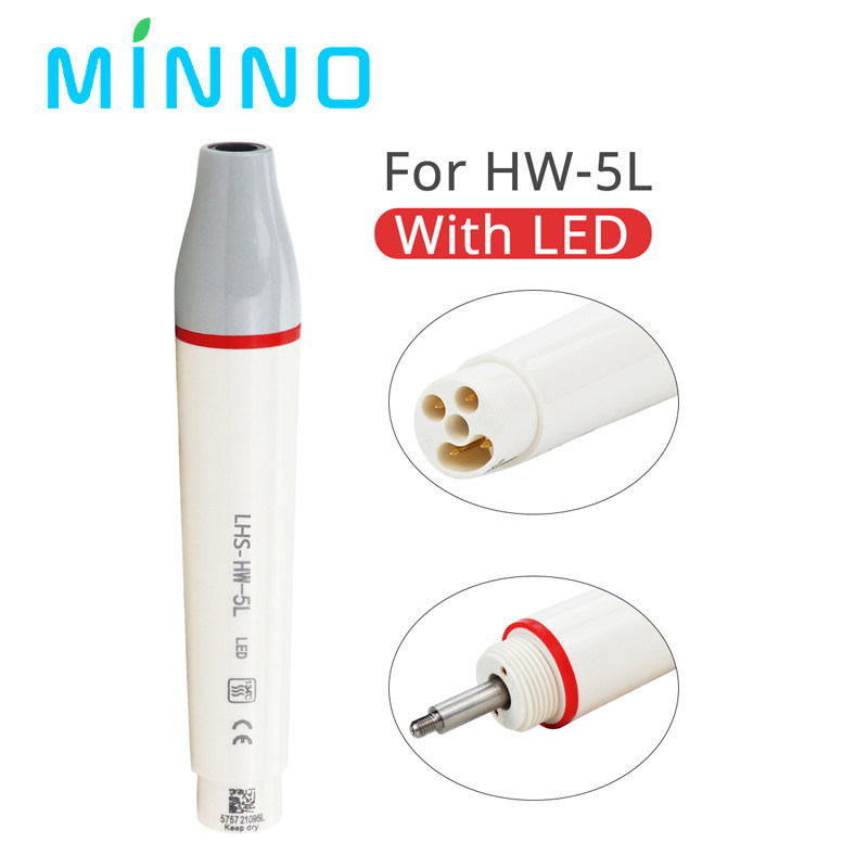 Dental Ultrasonic Piezo Scaler Handpiece HW-3H LED voor SATELEC DTE EMS VRN Dental Ultrasonic Scalers