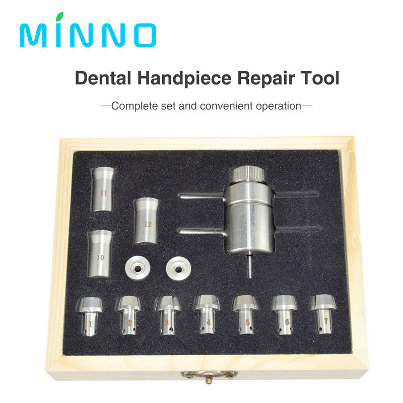 Gereedschap voor de reparatie van tandheelkundige handstukken Tandheelkundige handstukken cartridges Gereedschap voor de reparatie van lagers Verwijdering en installatie Complete set en handige bediening