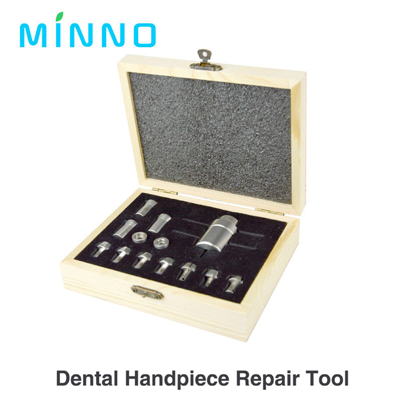 Gereedschap voor de reparatie van tandheelkundige handstukken Tandheelkundige handstukken cartridges Gereedschap voor de reparatie van lagers Verwijdering en installatie Complete set en handige bediening