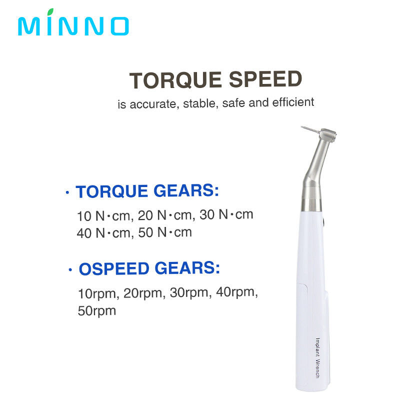 Dental Implant Torque Wrench Function Adjustment Limit Wrench Oral Instrument Base Schroefgereedschapsakken
