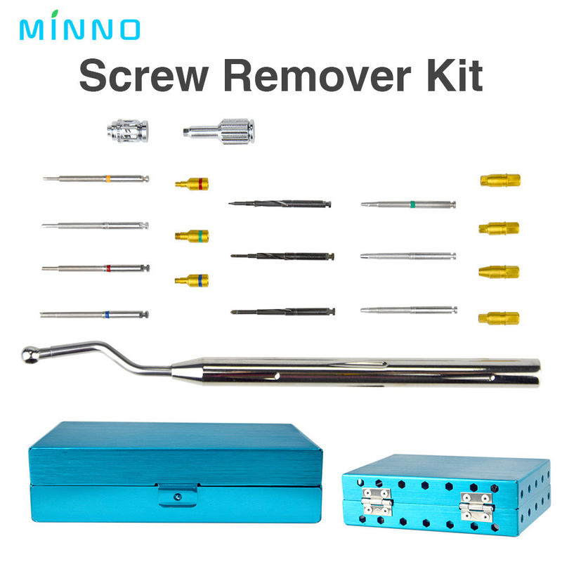 Schroefverwijder Kit,Tandheelkundig implantaat schroefverwijder gereedschap,Tandheelkundig medisch apparaat,Tandheelkundig implantaat noodgereedschap boor