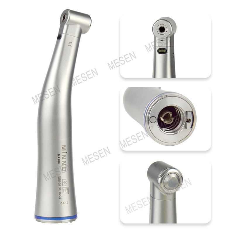 1/ 1 Inner Channel Low Speed Handpiece 4 Holes Low Speed LED Tandheelkundige Handpiece