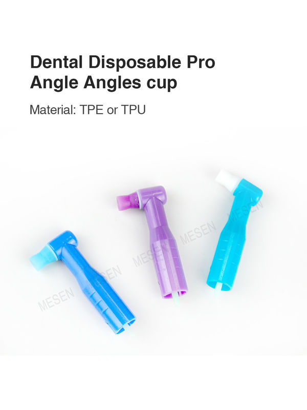 Dental disposable Pro Angle Angles Cup Material TPE of TPU soft dental disposable prophy angles cup,prohylaxis cup