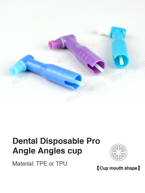 Dental disposable Pro Angle Angles Cup Material TPE of TPU soft dental disposable prophy angles cup,prohylaxis cup