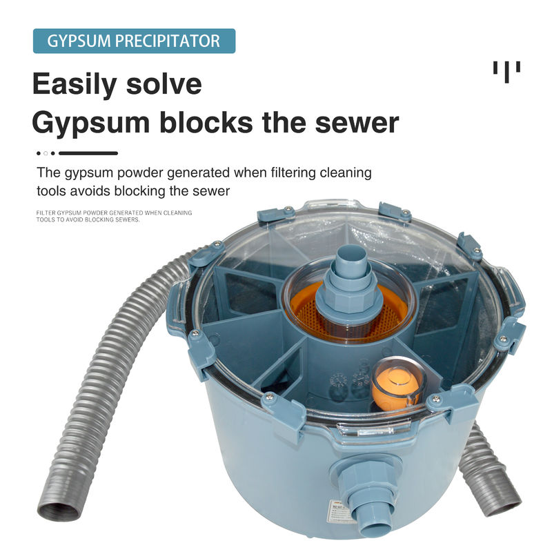 Tandgipsvervanger Filtergips om verstopping te voorkomen Achtvoudige filtratie/selectie materialen
