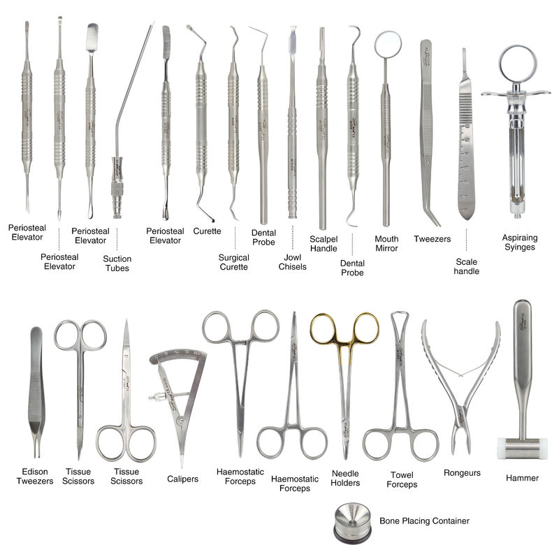 26 stuks set van geïmporteerde tandheelkundige implantaten