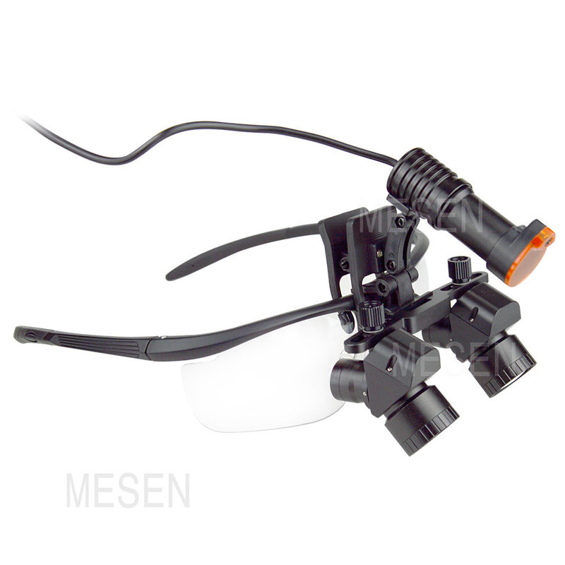 Oental Medical Oral Corner 5X Vergrootglas Tandheelkundige Lupe koplamp Draadloze Draagbare Tandheelkundige Chirurgische Lupe Met Koplamp