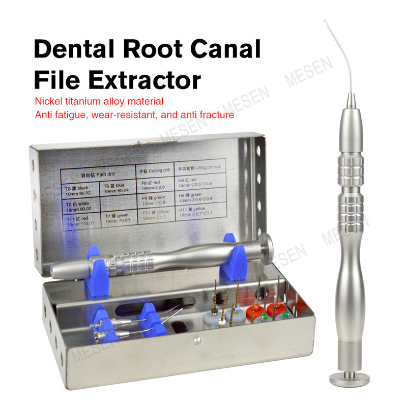 Tandheelkundig wortelkanaal bestand extractor nikkel titanium legering materia! Anti vermoeidheid, slijtvast en anti breuk