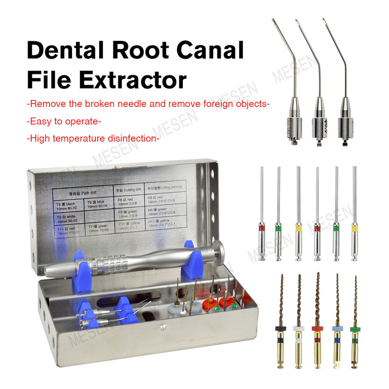 Tandheelkundig wortelkanaal bestand extractor nikkel titanium legering materia! Anti vermoeidheid, slijtvast en anti breuk